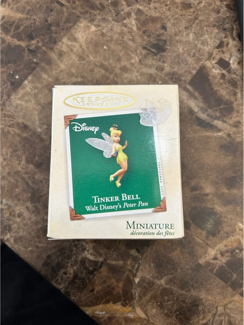 Hallmark Keepsake Disney Tinker Bell Miniature Ornament 2003